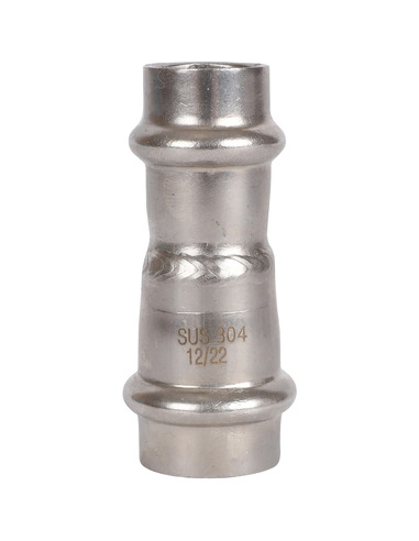 Муфта переходная ROMMER 18х15 для нержавеющих труб пресс