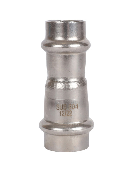 Муфта переходная ROMMER 18х15 для нержавеющих труб пресс