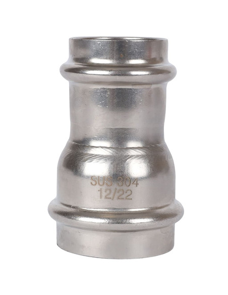 Муфта переходная ROMMER 35х28 для нержавеющих труб пресс