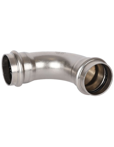 Угольник ROMMER 35х90° для нержавеющих труб пресс