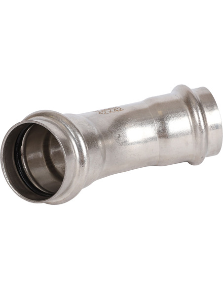 Угольник ROMMER 42х45° для нержавеющих труб пресс