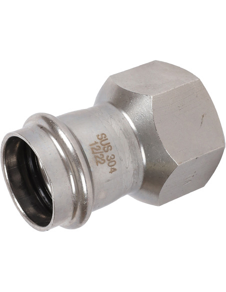 Переходник ROMMER 28x1" ВР для нержавеющих труб пресс