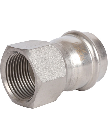 Переходник ROMMER 35x1" ВР для нержавеющих труб пресс