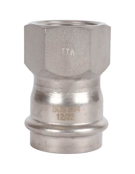 Переходник ROMMER 35x1" ВР для нержавеющих труб пресс