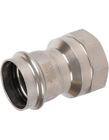 Переходник ROMMER 35x1 1/4" ВР для нержавеющих труб пресс
