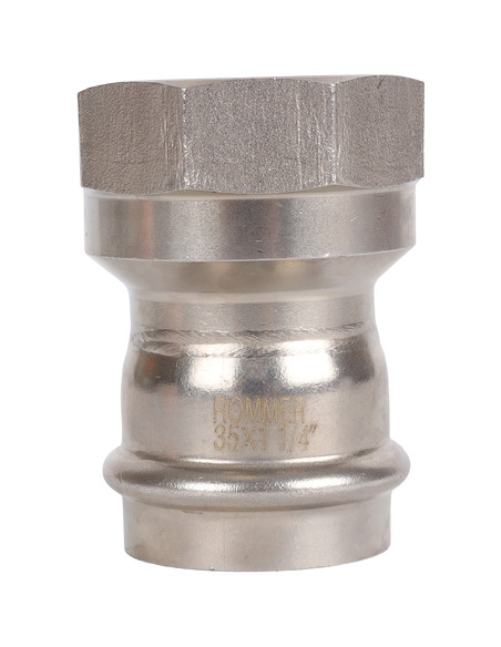 Переходник ROMMER 35x1 1/4" ВР для нержавеющих труб пресс