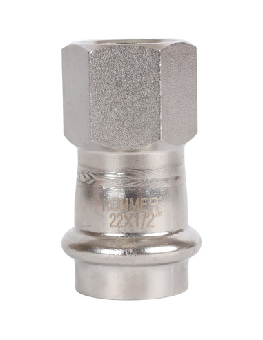 Переходник ROMMER 22x1/2" ВР для нержавеющих труб пресс