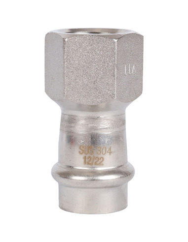 Переходник ROMMER 18x1/2" ВР для нержавеющих труб пресс