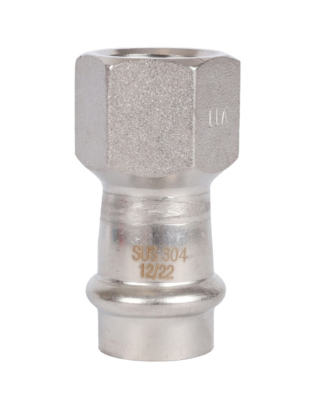 Переходник ROMMER 18x1/2" ВР для нержавеющих труб пресс