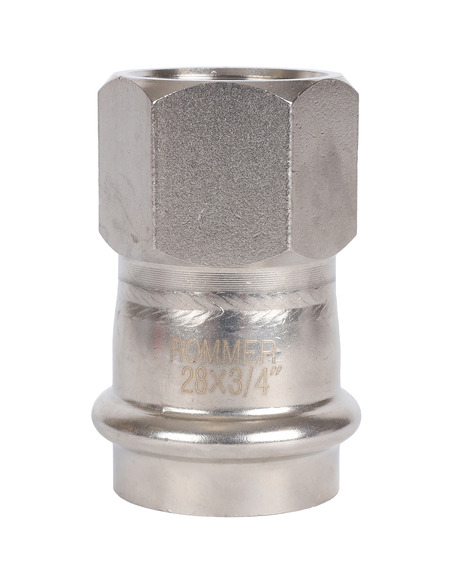 Переходник ROMMER 28x3/4" ВР для нержавеющих труб пресс
