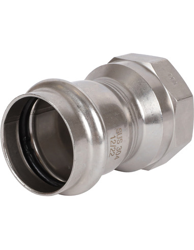 Переходник ROMMER 42x1 1/2" ВР для нержавеющих труб пресс