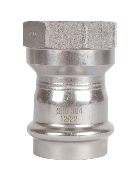 Переходник ROMMER 42x1 1/2" ВР для нержавеющих труб пресс