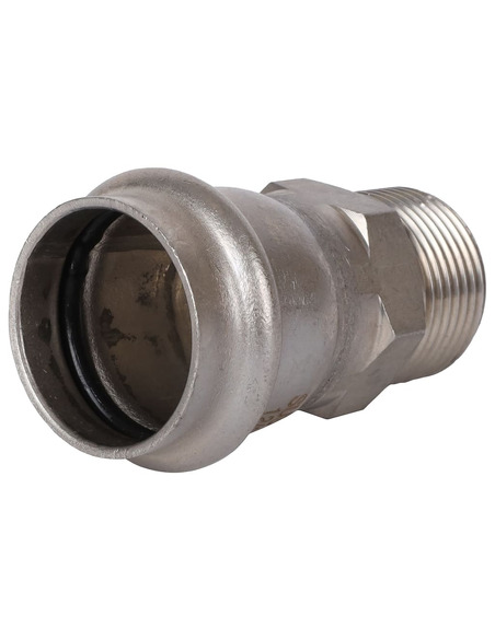 Переходник ROMMER 28x3/4" НР для нержавеющих труб пресс