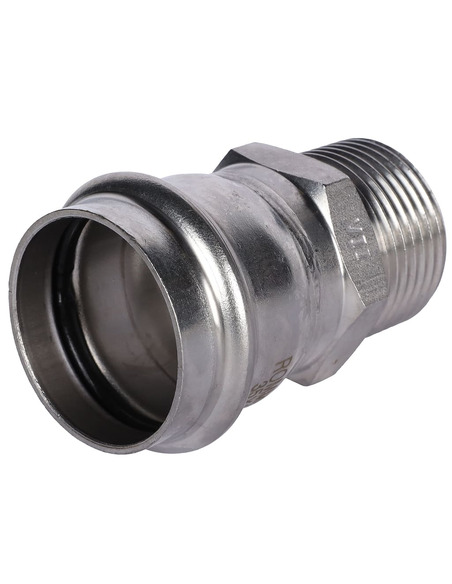 Переходник ROMMER 35x1" НР для нержавеющих труб пресс