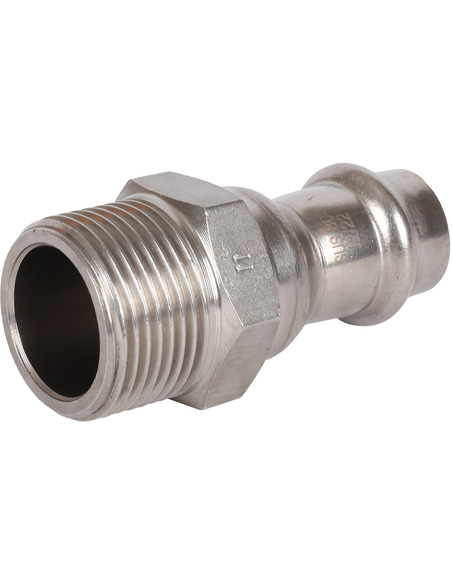 Переходник ROMMER 15x3/4" НР для нержавеющих труб пресс