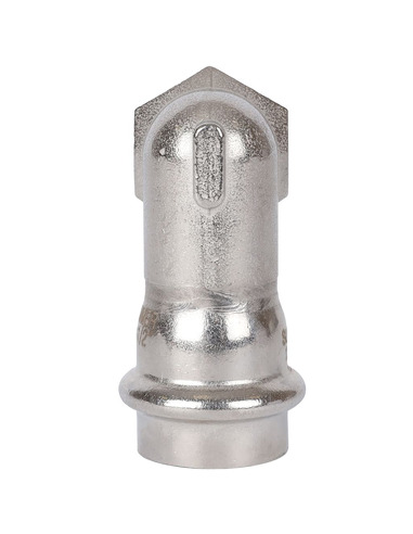 Угольник ROMMER 22х1/2" ВР для нержавеющих труб пресс