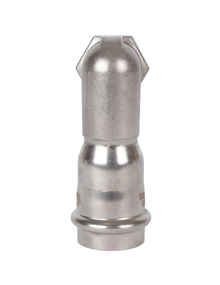 Угольник ROMMER 28х3/4" НР для нержавеющих труб пресс