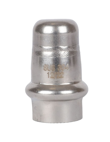 Заглушка ROMMER 15 для нержавеющих труб пресс