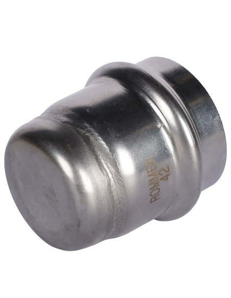 Заглушка ROMMER 42 для нержавеющих труб пресс
