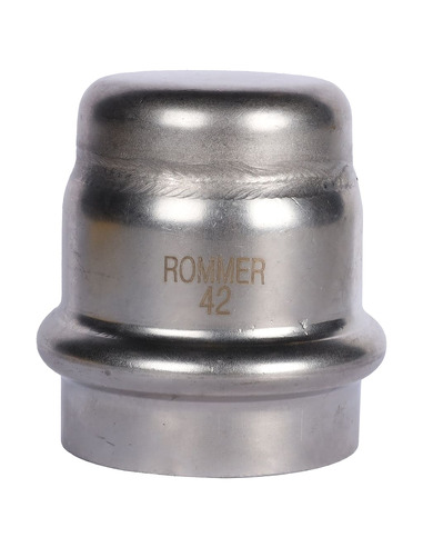 Заглушка ROMMER 42 для нержавеющих труб пресс
