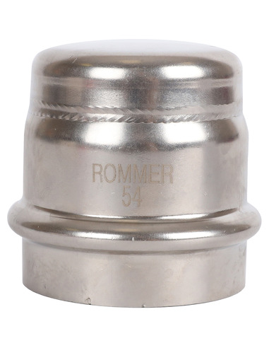 Заглушка ROMMER 54 для нержавеющих труб пресс