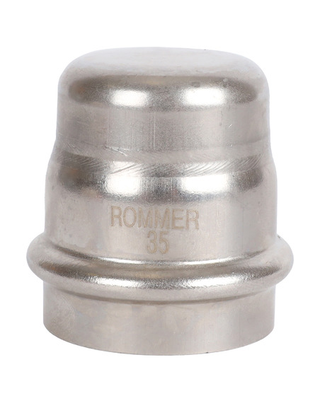 Заглушка ROMMER 35 для нержавеющих труб пресс