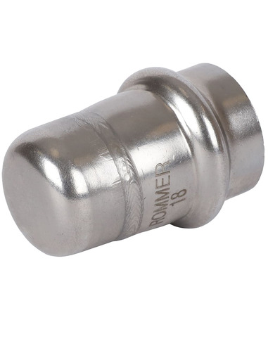 Заглушка ROMMER 18 для нержавеющих труб пресс