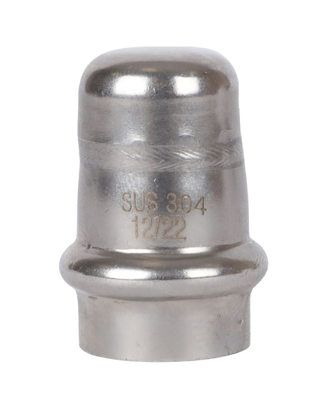 Заглушка ROMMER 18 для нержавеющих труб пресс