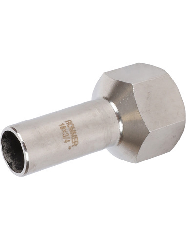Вставка переходная ROMMER 18x3/4" ВР для нержавеющих труб пресс