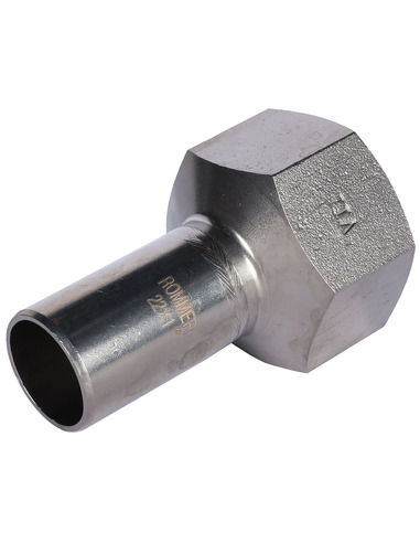 Вставка переходная ROMMER 22x1" ВР для нержавеющих труб пресс