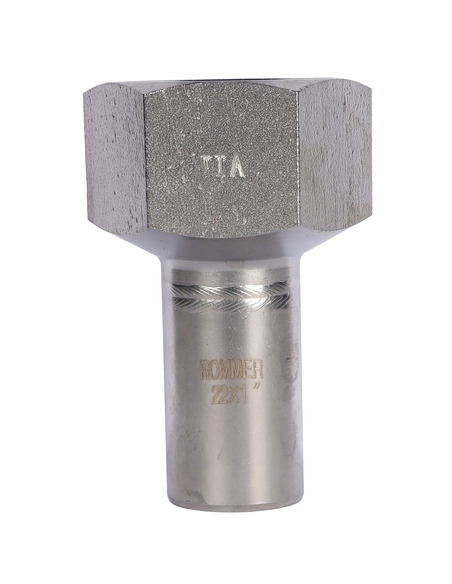 Вставка переходная ROMMER 22x1" ВР для нержавеющих труб пресс