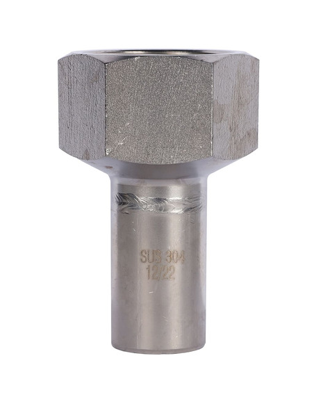 Вставка переходная ROMMER 22x1" ВР для нержавеющих труб пресс