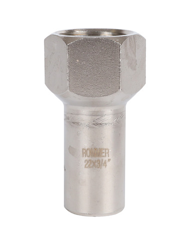 Вставка переходная ROMMER 22x3/4" ВР для нержавеющих труб пресс