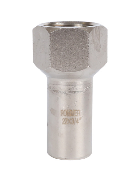 Вставка переходная ROMMER 22x3/4" ВР для нержавеющих труб пресс