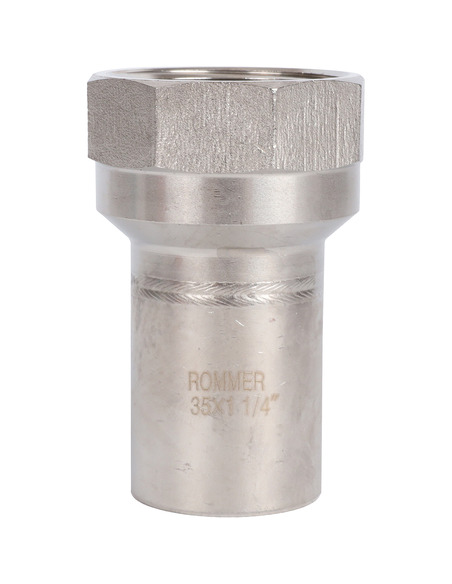 Вставка переходная ROMMER 35x1 1/4" ВР для нержавеющих труб пресс