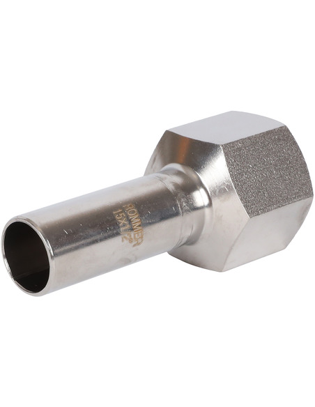 Вставка переходная ROMMER 15x1/2" ВР для нержавеющих труб пресс