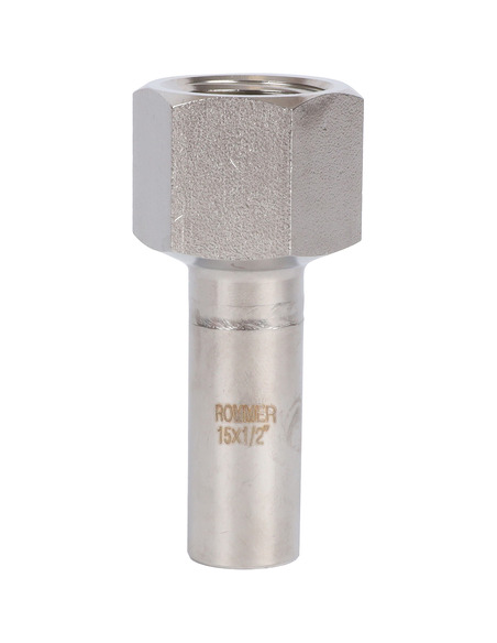 Вставка переходная ROMMER 15x1/2" ВР для нержавеющих труб пресс