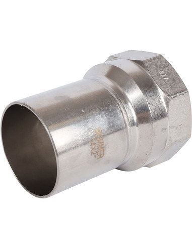 Вставка переходная ROMMER 54x2" ВР для нержавеющих труб пресс