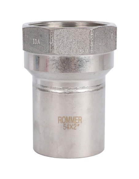 Вставка переходная ROMMER 54x2" ВР для нержавеющих труб пресс