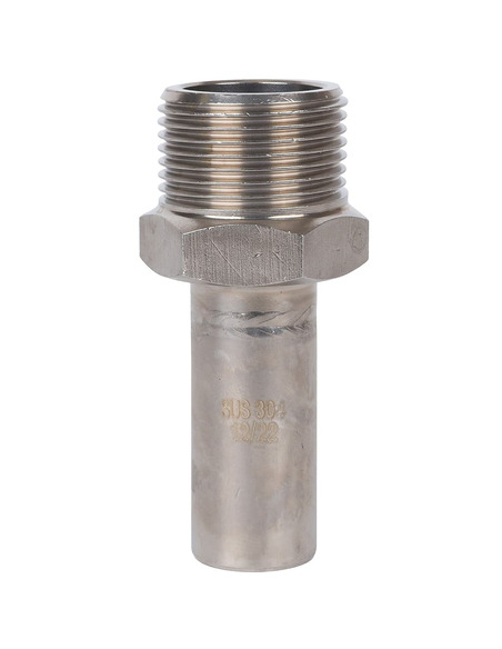 Вставка переходная ROMMER 18x3/4" НР для нержавеющих труб пресс