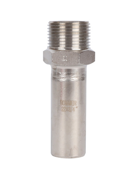 Вставка переходная ROMMER 22x3/4" НР для нержавеющих труб пресс