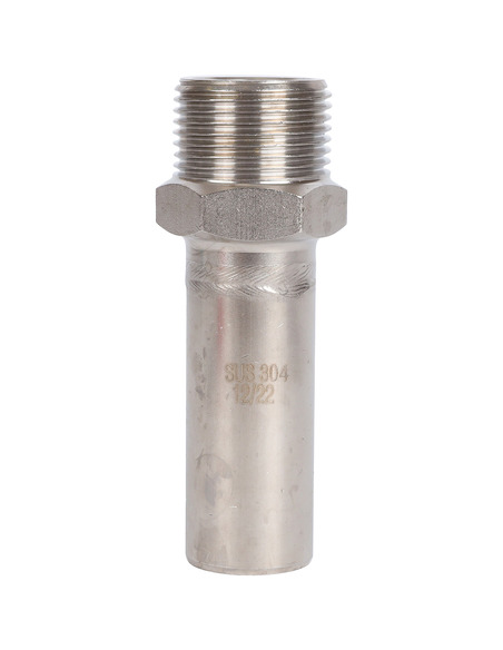 Вставка переходная ROMMER 22x3/4" НР для нержавеющих труб пресс