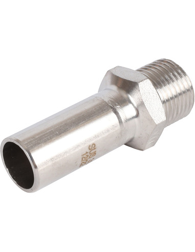 Вставка переходная ROMMER 18x1/2" НР для нержавеющих труб пресс