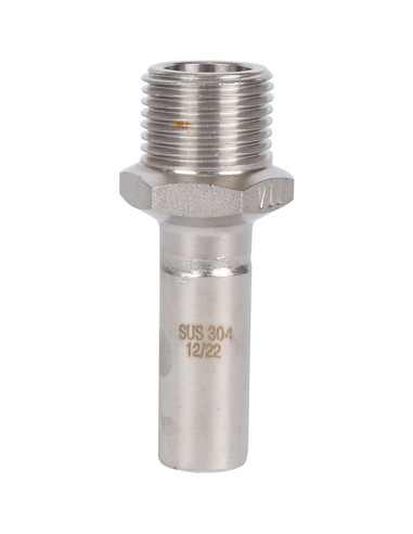 Вставка переходная ROMMER 15x1/2" НР для нержавеющих труб пресс