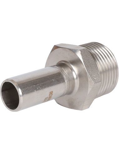 Вставка переходная ROMMER 18x1" НР для нержавеющих труб пресс