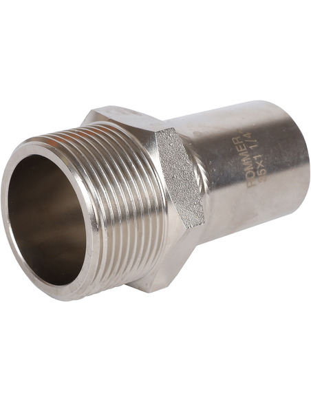 Вставка переходная ROMMER 35x1 1/4" НР для нержавеющих труб пресс