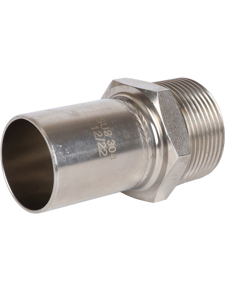 Вставка переходная ROMMER 35x1 1/4" НР для нержавеющих труб пресс