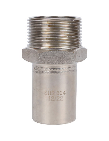 Вставка переходная ROMMER 35x1 1/4" НР для нержавеющих труб пресс