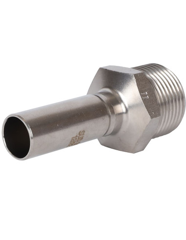 Вставка переходная ROMMER 15x3/4" НР для нержавеющих труб пресс