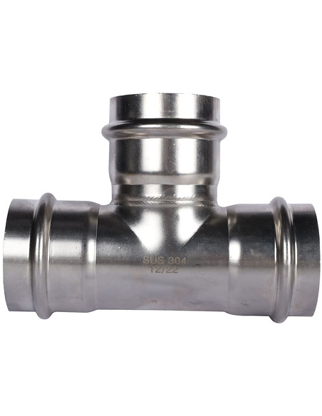 Тройник ROMMER 54х54х54 для нержавеющих труб пресс